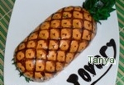 Торт-рулет «Ананас»