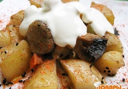 Рецепт: Жаркое с грибами