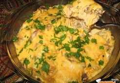 Цветная капуста под сливочным соусом