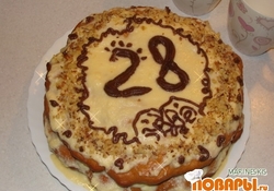 Рецепт: Торт праздничный