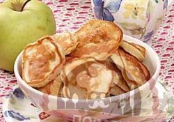 Рецепт: Оладьи с яблоками