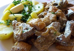 Нежная и аппетитная свиная печень