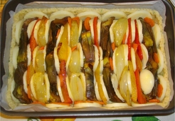 Итальянский пирог с артишоками