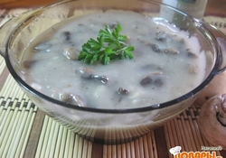Рецепт: Грибной суп – крем