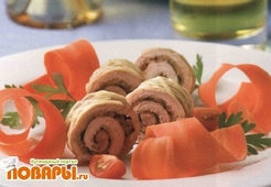 Рулетики из свинины