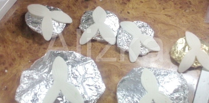 Шаг №3 МК Орхидеи от alizka