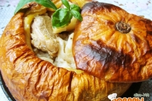 Шаг 4: Тыквы ставим на поддон с …