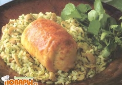 Рецепт: Попьетты из курицы