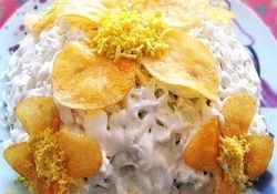 Рецепт: Салат  "Орхидея"