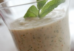 Рецепт: Грушево-мятный мусс