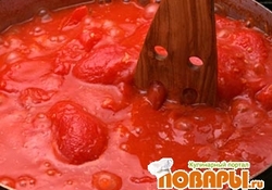 Рецепт: Томатно-гороховый соус