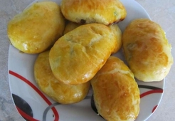 Пирожки с ревенем