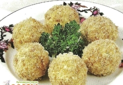 Трюфели из брынзы