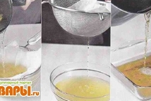 Шаг 4: Перелейте бульон на плоское прямоугольное …