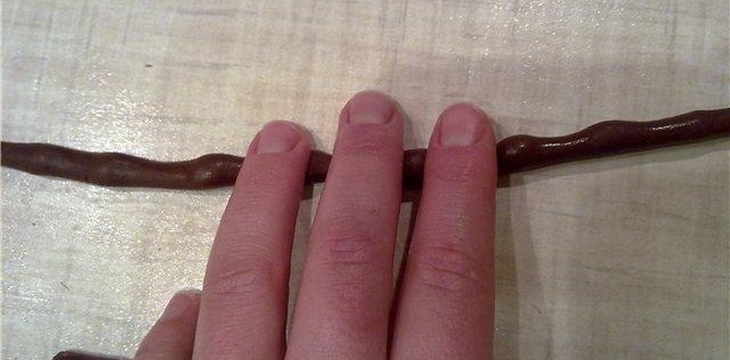 Шаг №2 МК Как сделать веточку вербы от Timonich