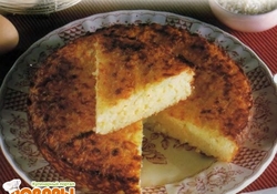 Рецепт: Сладкая рисовая лепешка 