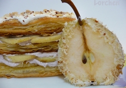 Рецепт: "Наполеон" с грушами