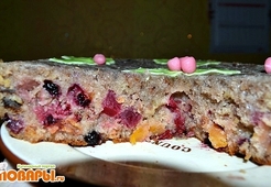 Фруктовый кекс. Рецепт из книги Кэрол Дикон. 