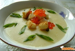 Сырно-овощной суп-пюре