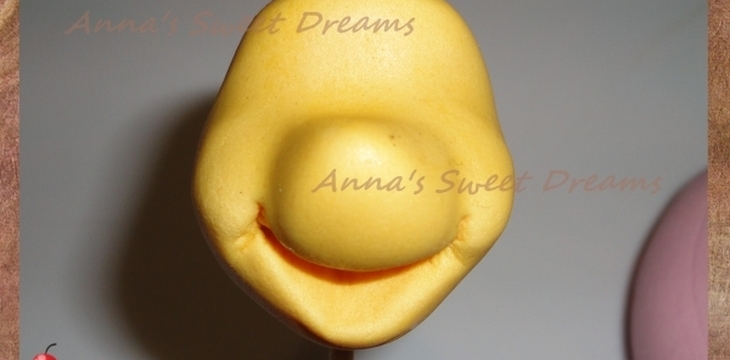 Шаг №7 Винни Пух из мастики от Annula