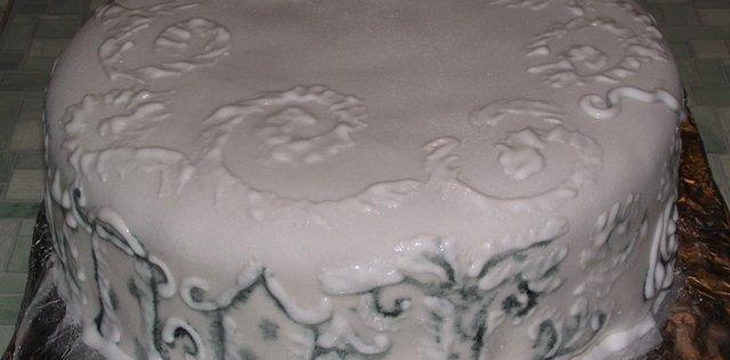 Шаг №4 Торт "Белоснежная сказка" от Вредина 