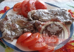Рецепт: Свиная отбивная