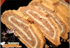 Песочный рулет