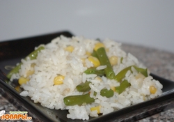 Рецепт: Рис с овощами в мультиварке