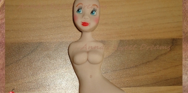 Шаг №8 МК Торт Русалочка Ариэль от Annula