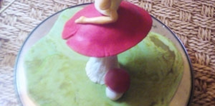 Шаг №4 МК Мухоморчик от alizka