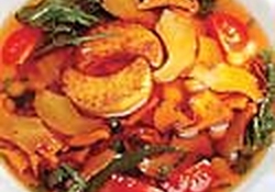 Рецепт: Суп с цветками одуванчика