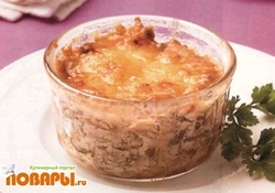 Рецепт: Жюльен из шампиньонов